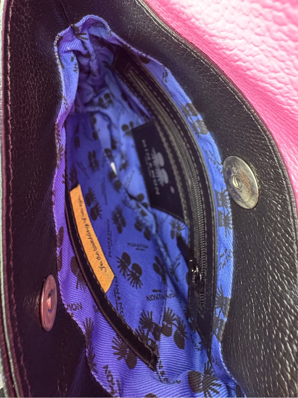Min & Mon Messenger Bag with Removable/Adjustable Crossbody Strap - Picture 4 of 4
